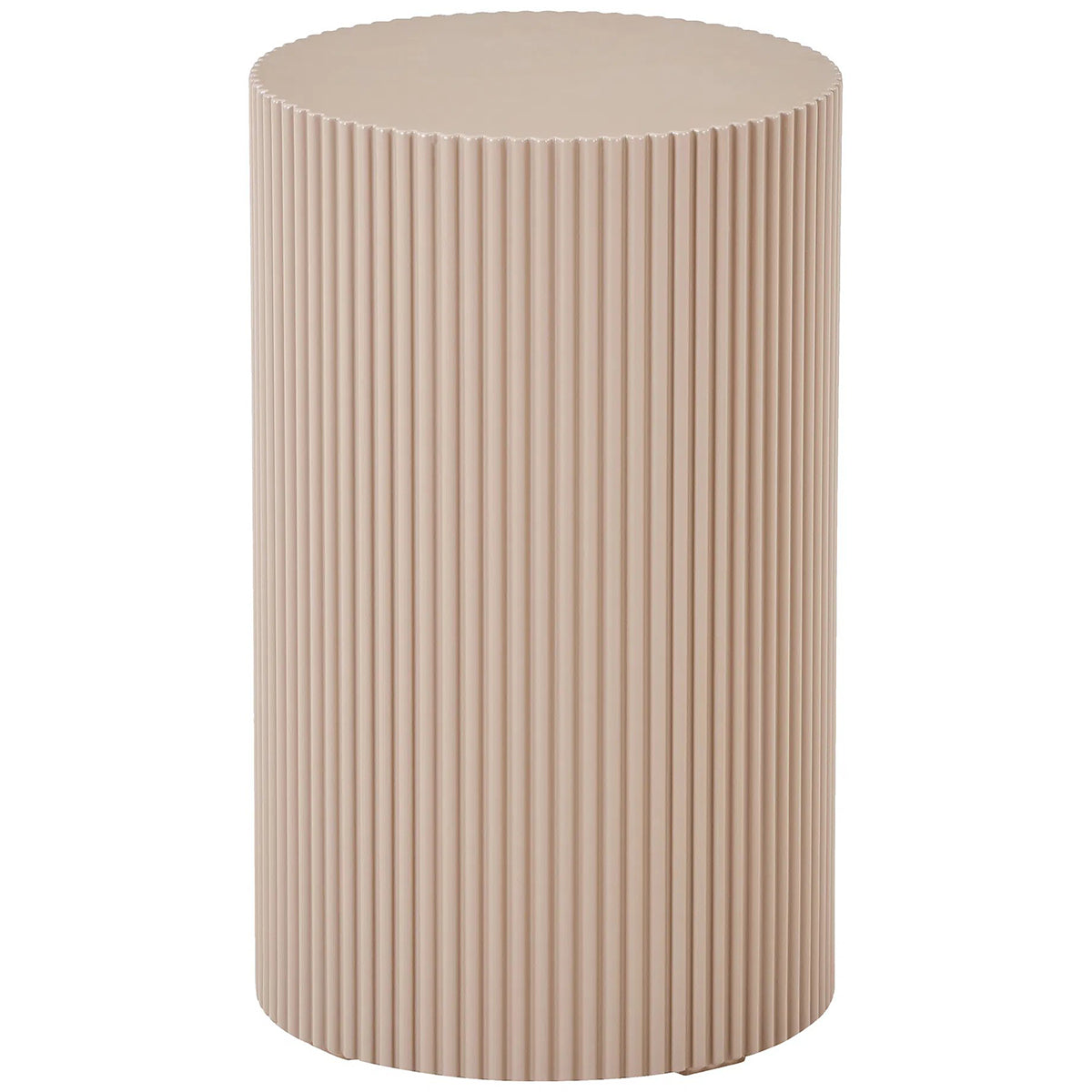 Farense Grey Beige Side Table