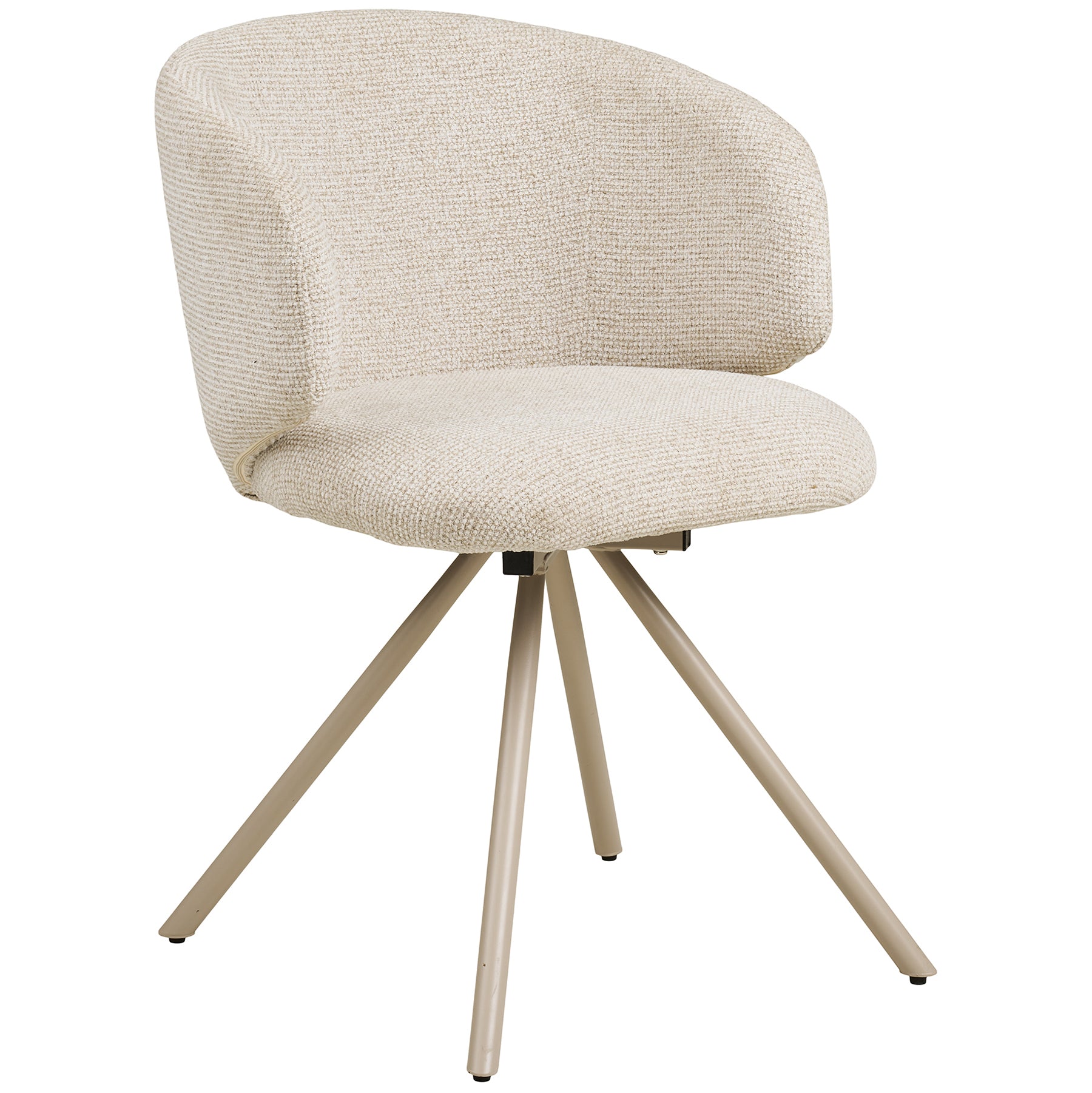 Fulham Sand Swivel Dining Chair