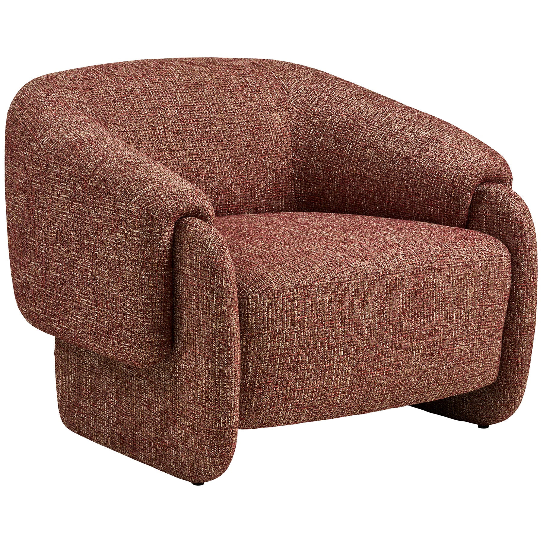 Hamilton Bordeaux Mix Lounge Chair