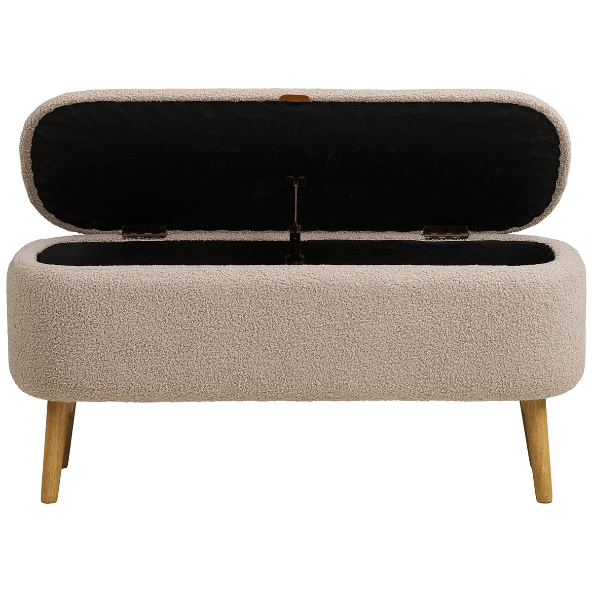 Harlow Boucle Bench