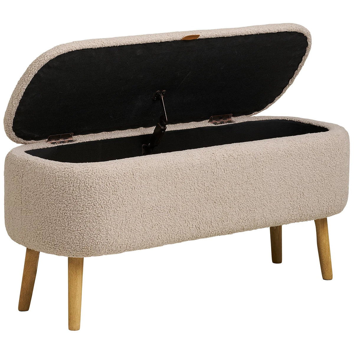 Harlow Boucle Bench