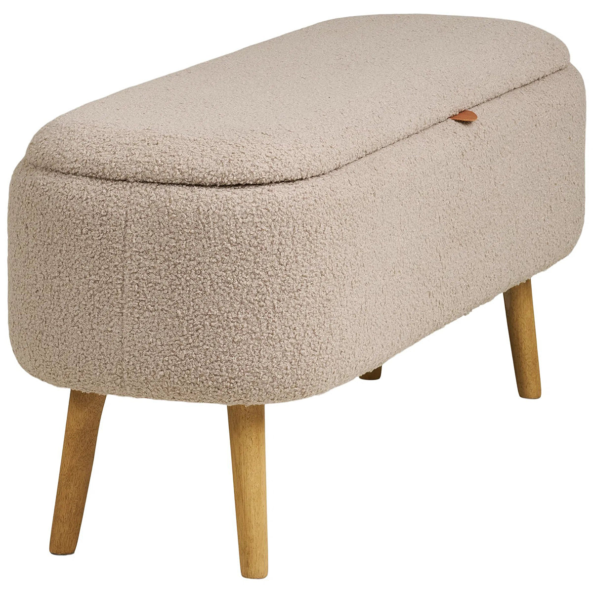 Harlow Boucle Bench