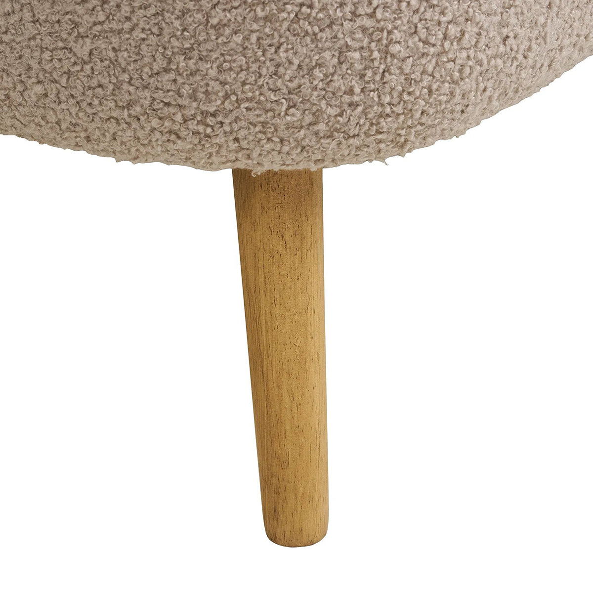 Harlow Boucle Bench