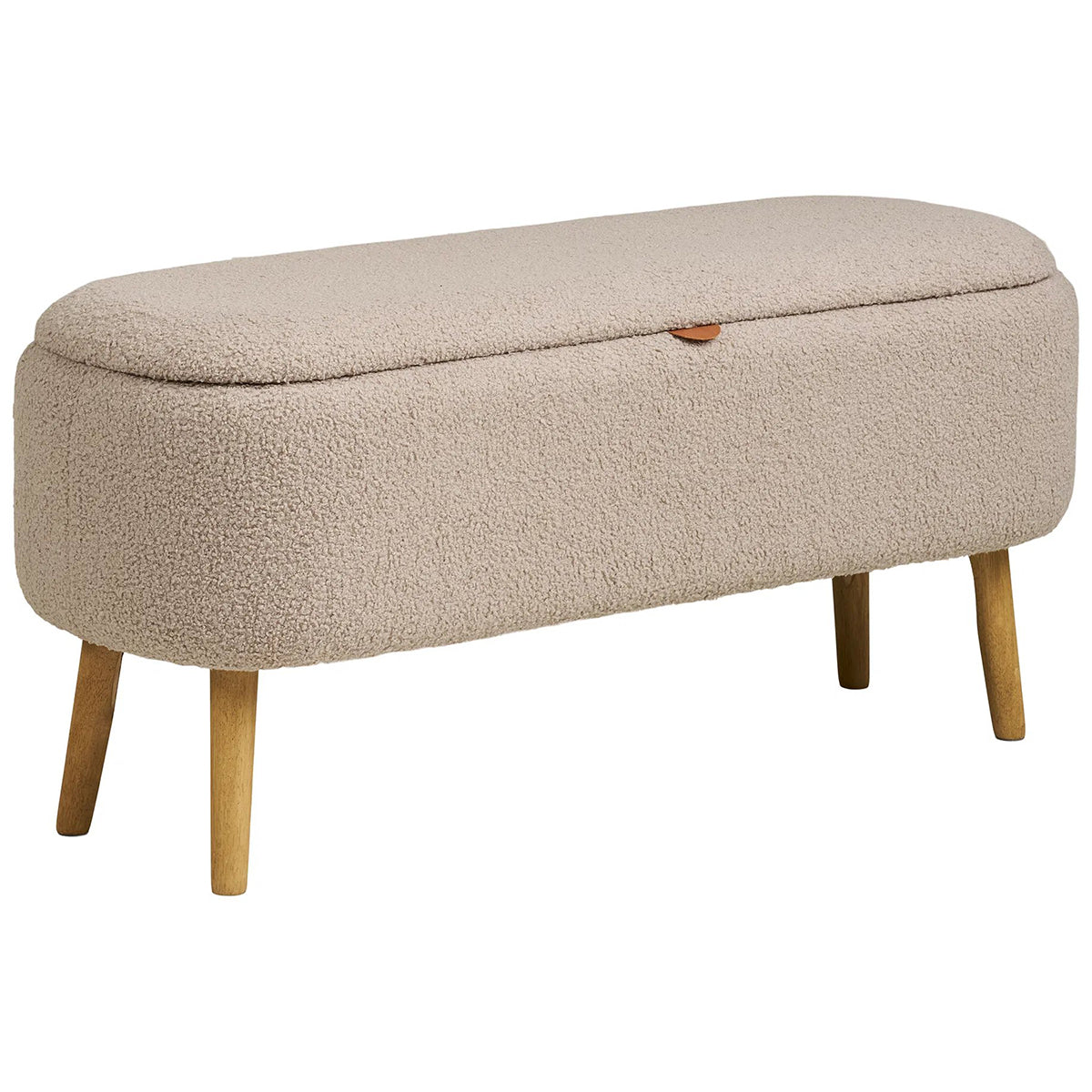 Harlow Boucle Bench