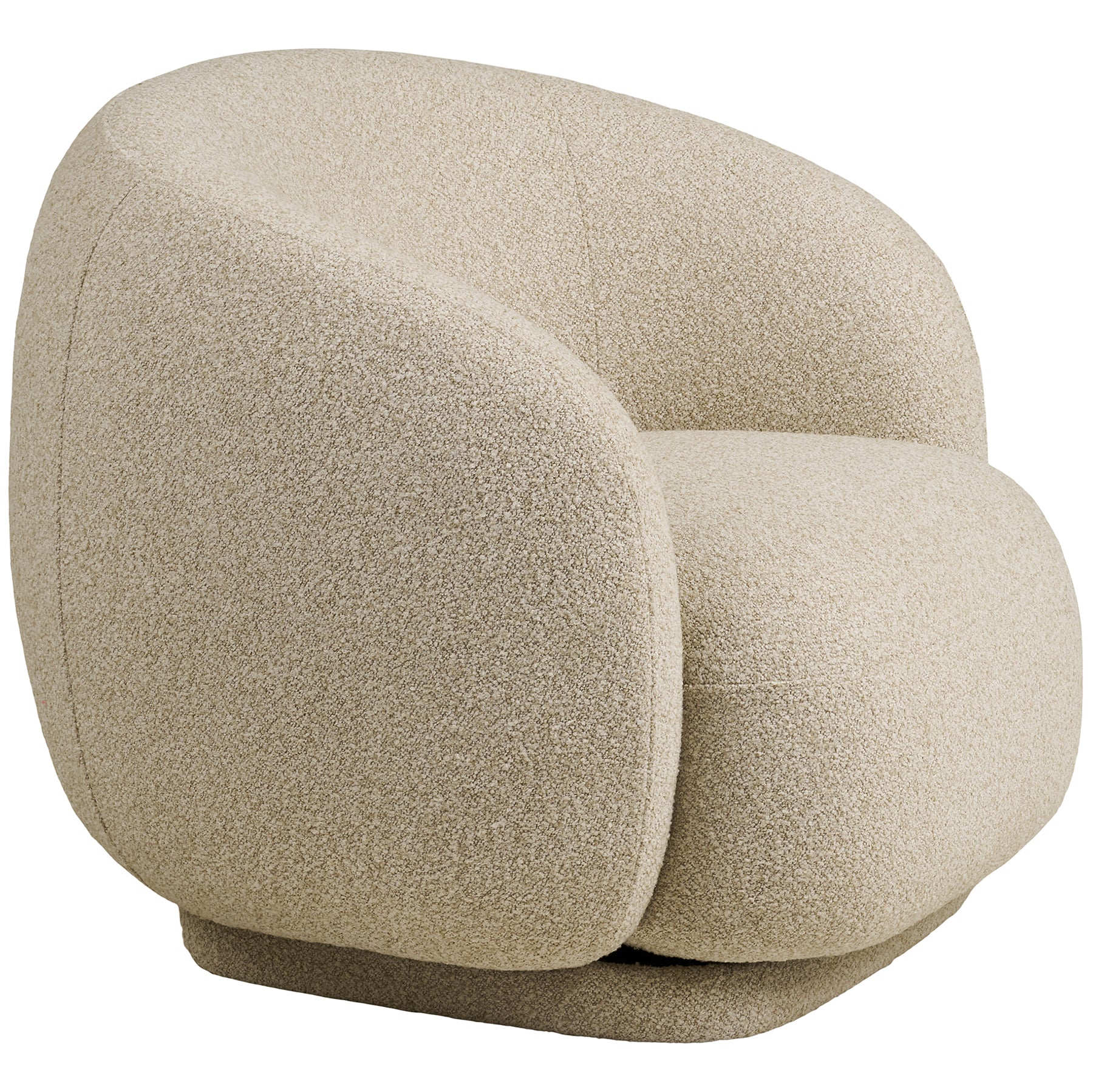 Hawkes Sand Swivel Lounge Chair