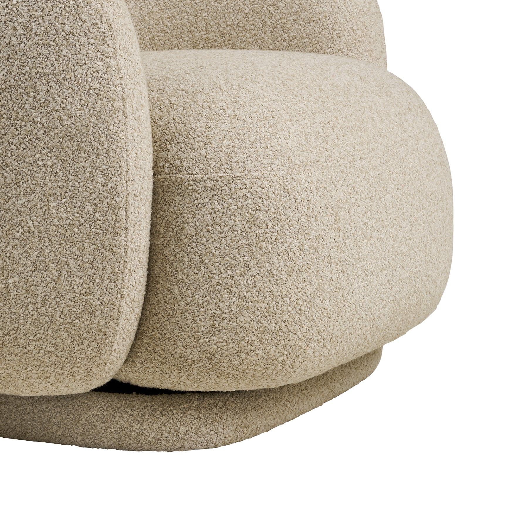 Hawkes Sand Swivel Lounge Chair