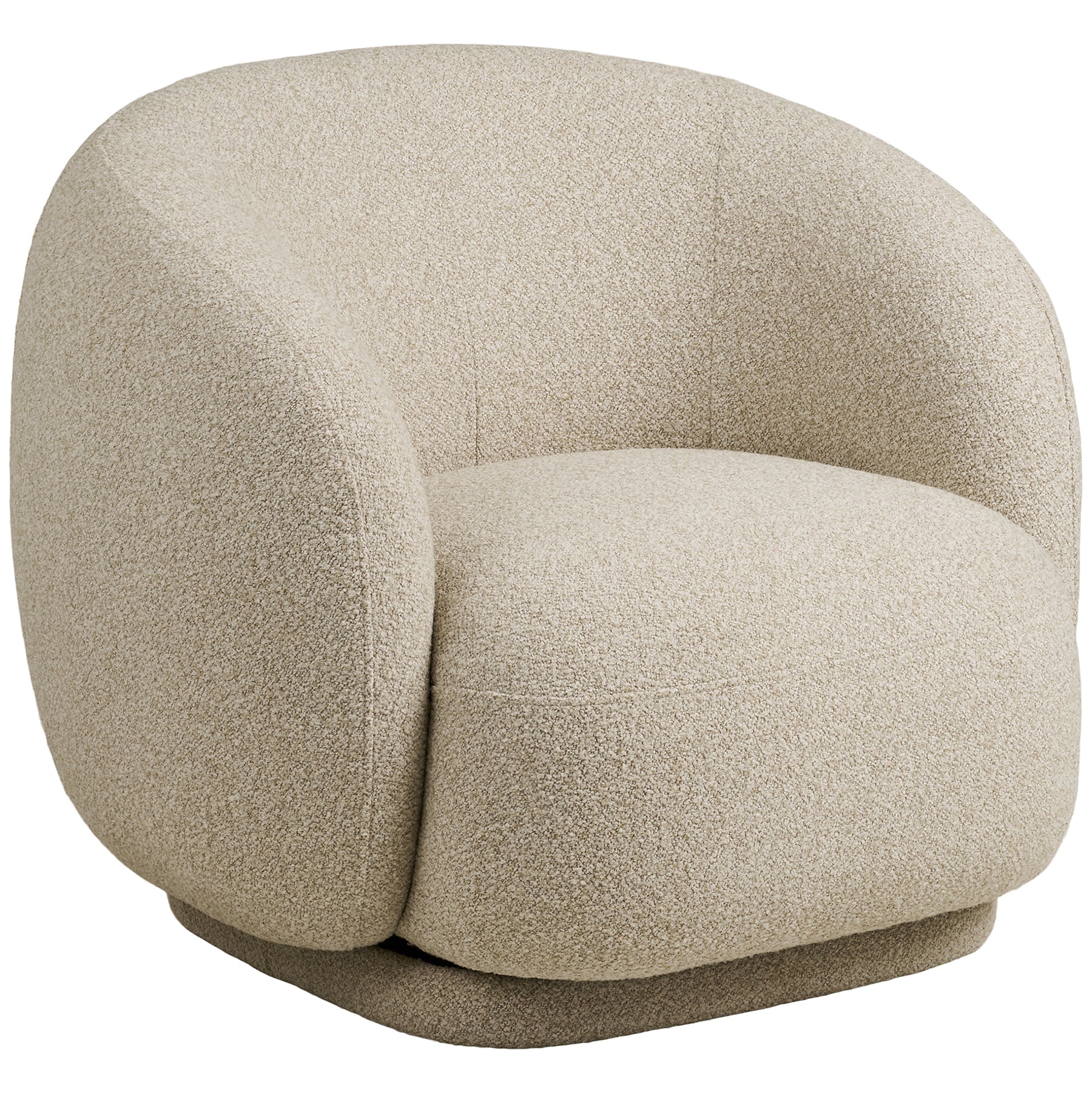 Hawkes Sand Swivel Lounge Chair