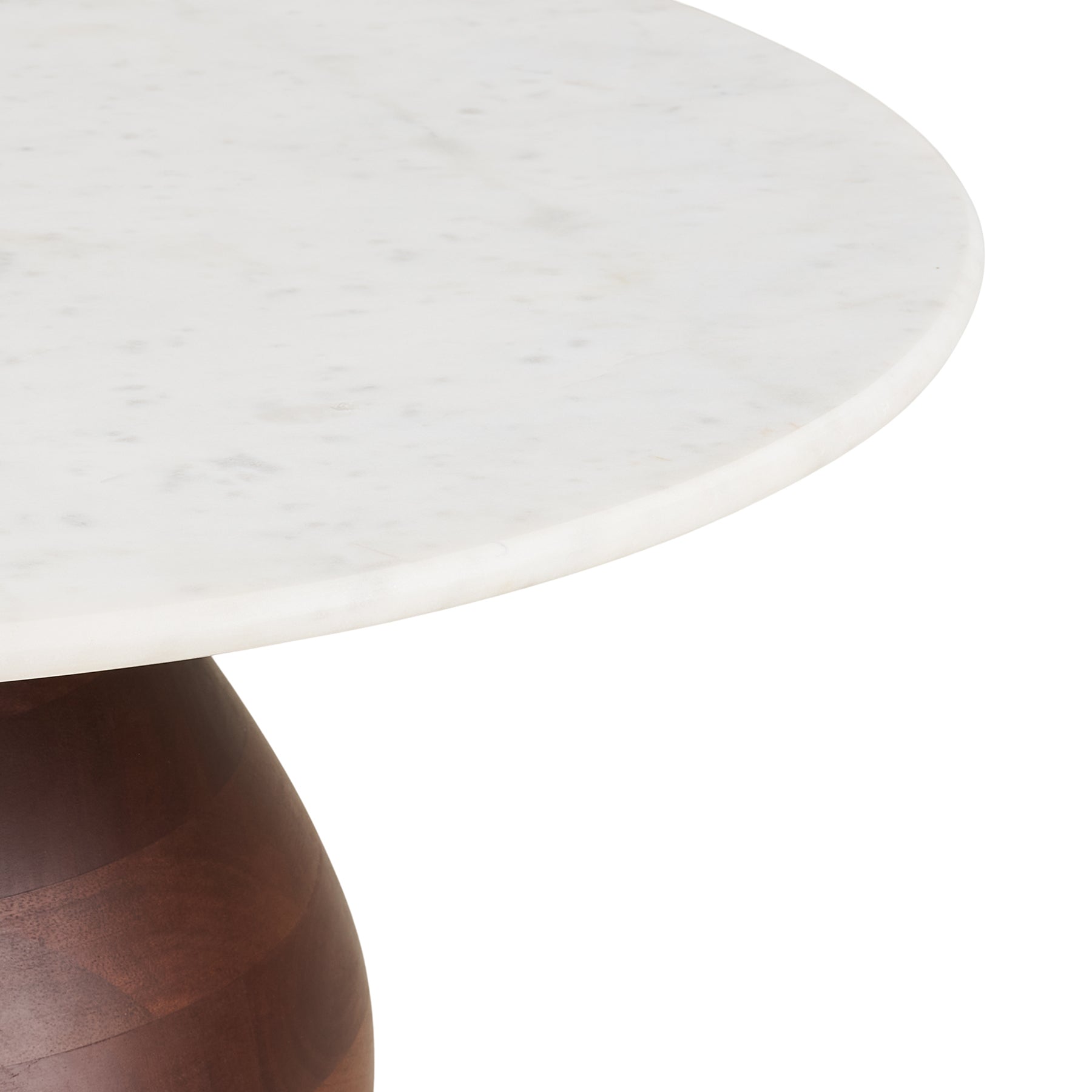 Heide Marble/Mango Wood Coffee Table