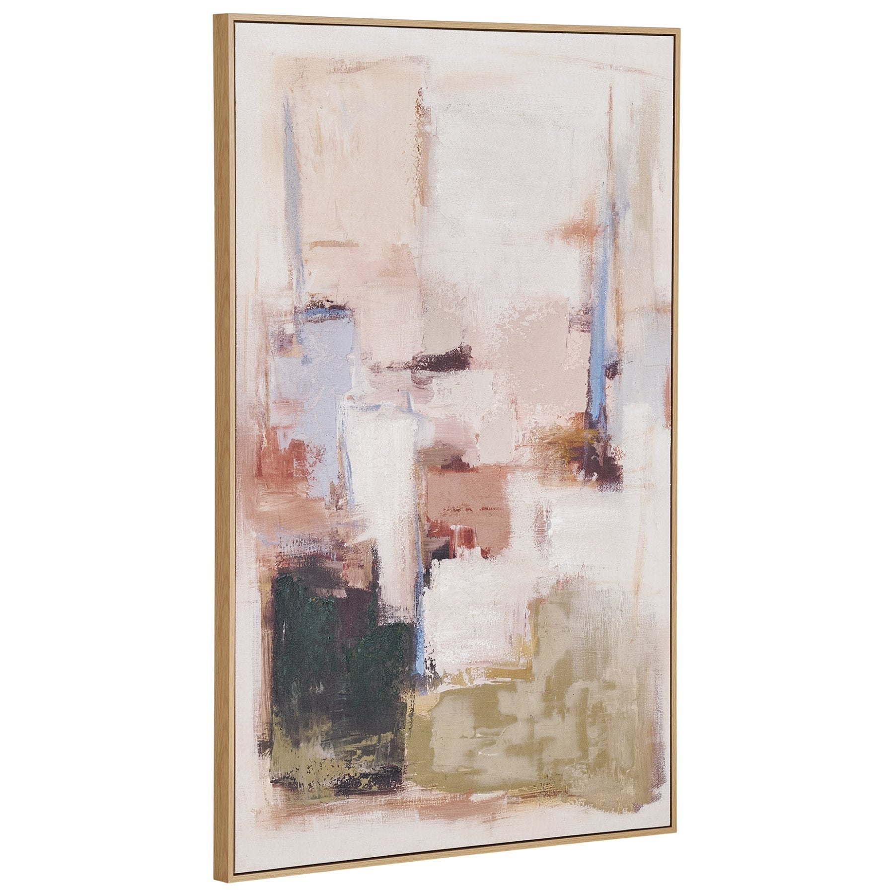 Inez Canvas Print with Hand Painted Details