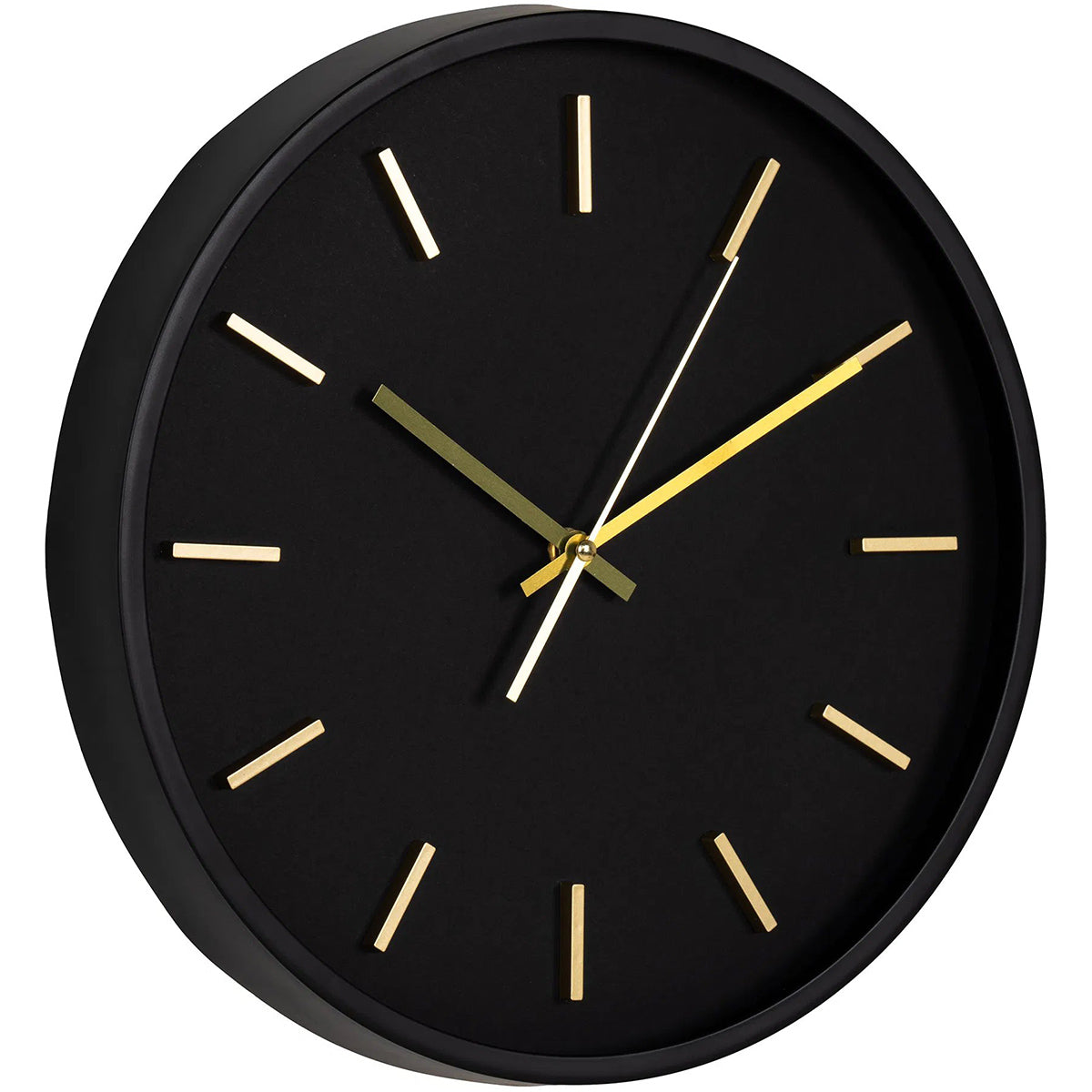 Kensington Black Wall Clock