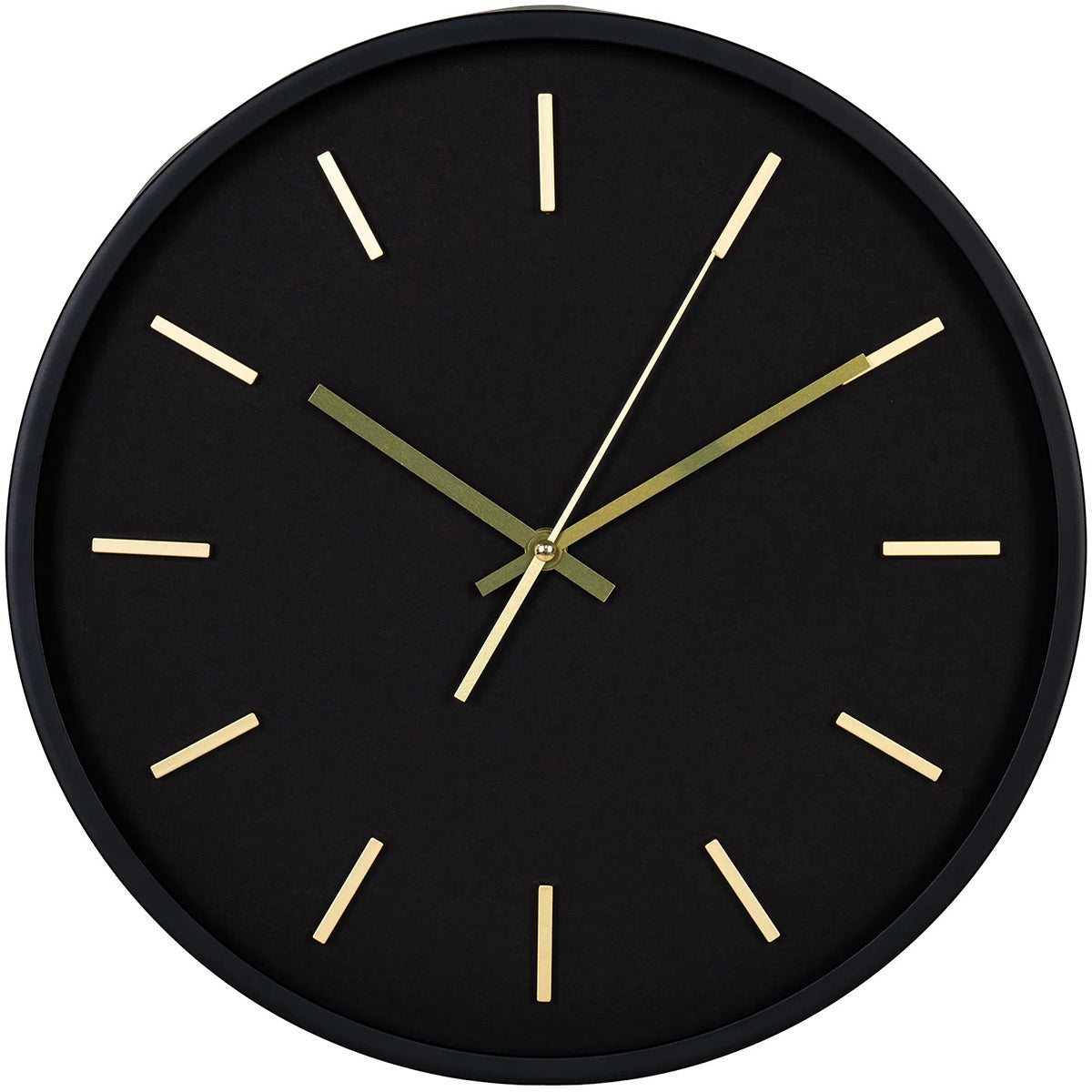 Kensington Black Wall Clock