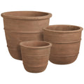 Kragholm Brown Planter (3/Set)
