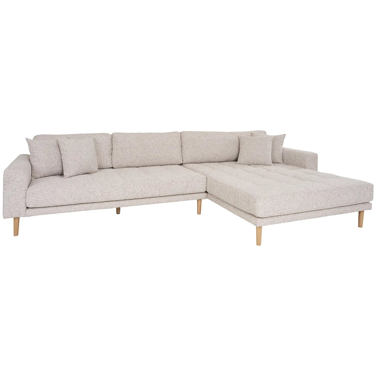 Lido Beige Marbled Lounge Sofa