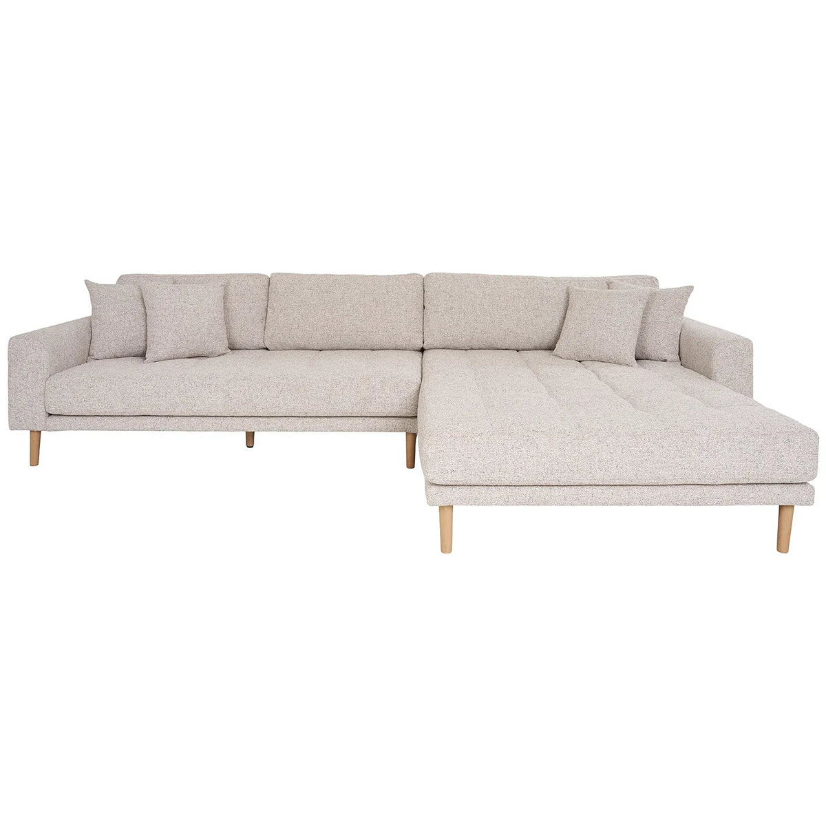 Lido Beige Marbled Lounge Sofa