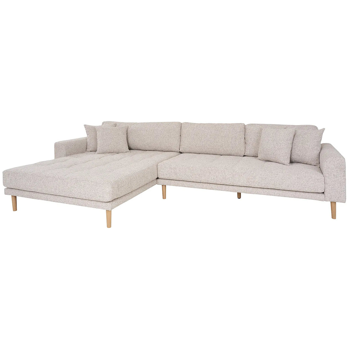 Lido Beige Marbled Lounge Sofa