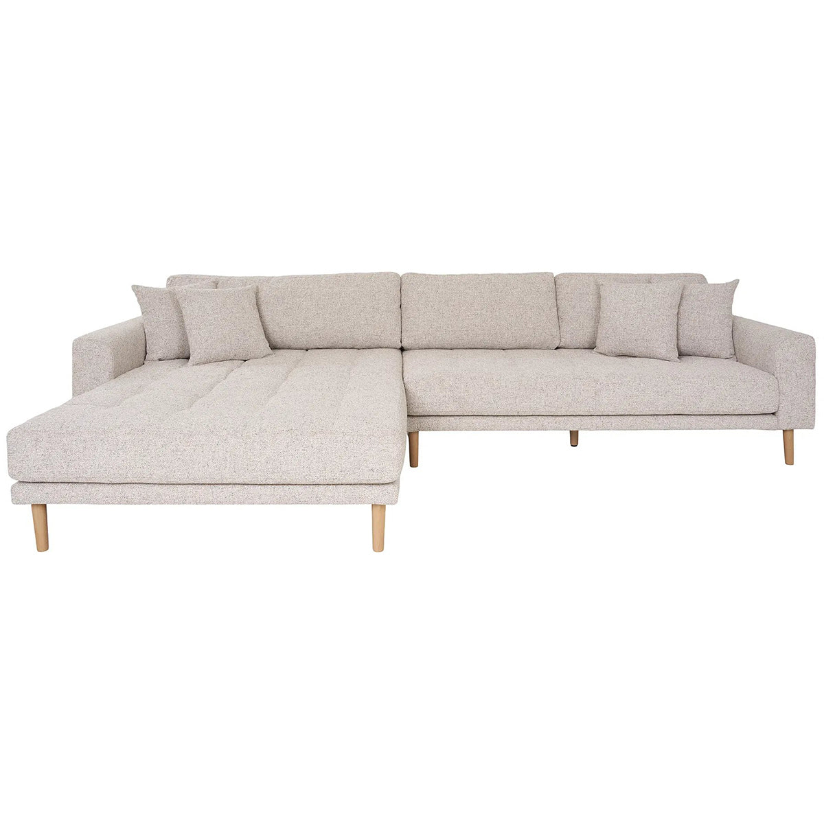 Lido Beige Marbled Lounge Sofa