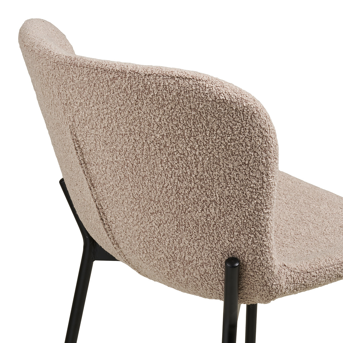 Maceda Boucle Counter Chair
