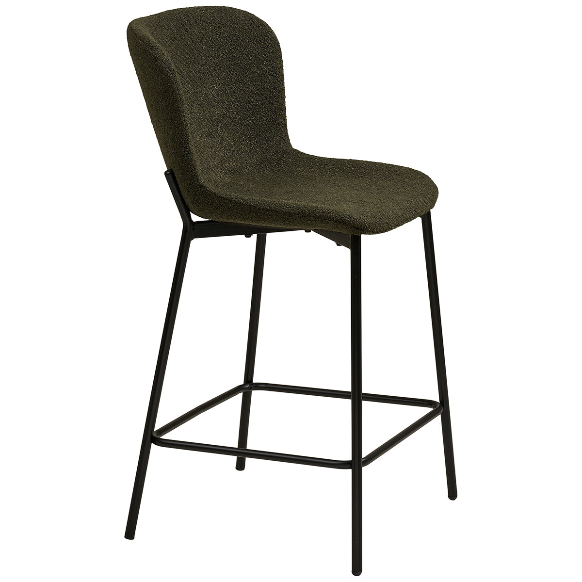 Maceda Boucle Counter Chair