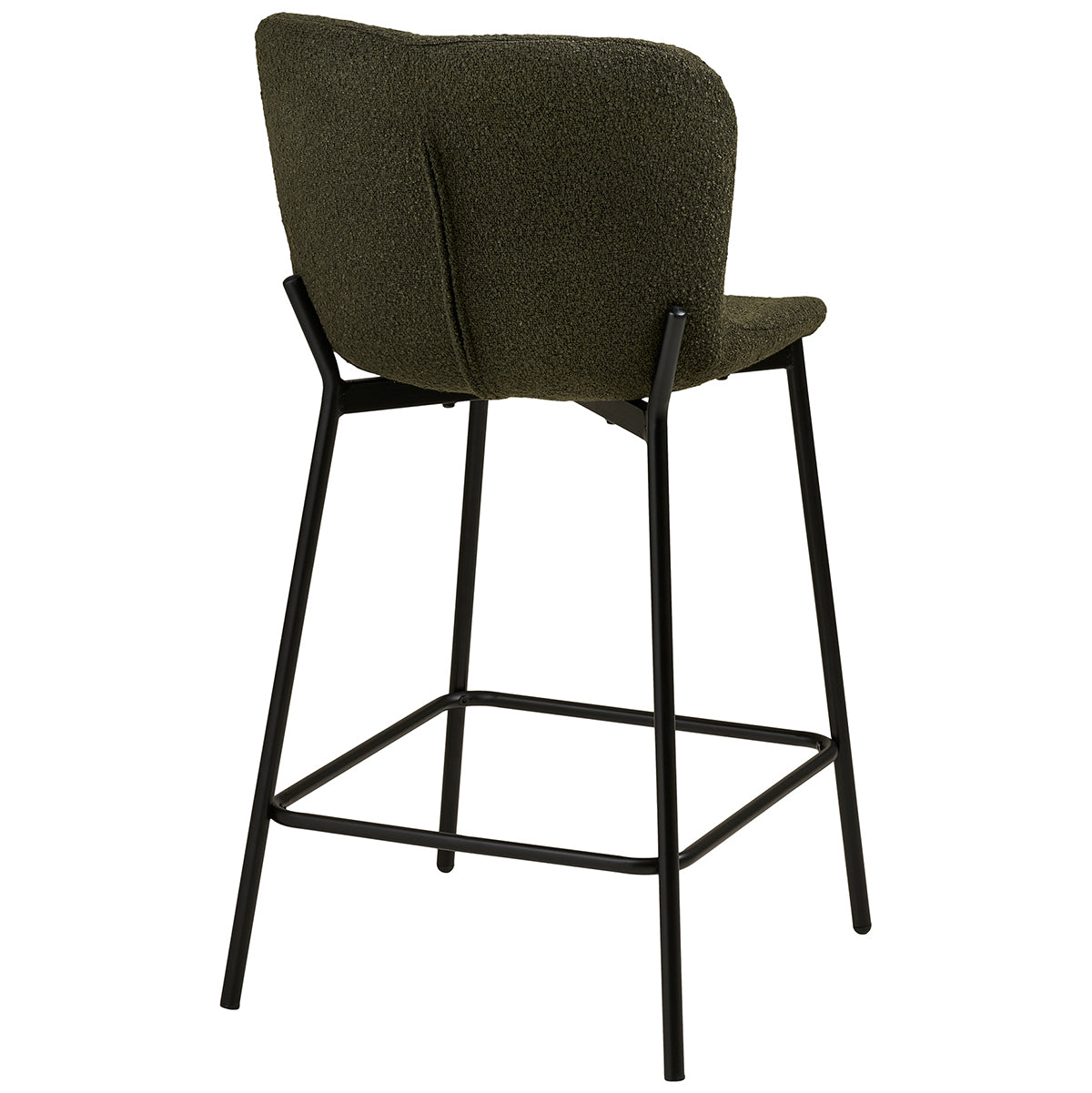 Maceda Boucle Counter Chair