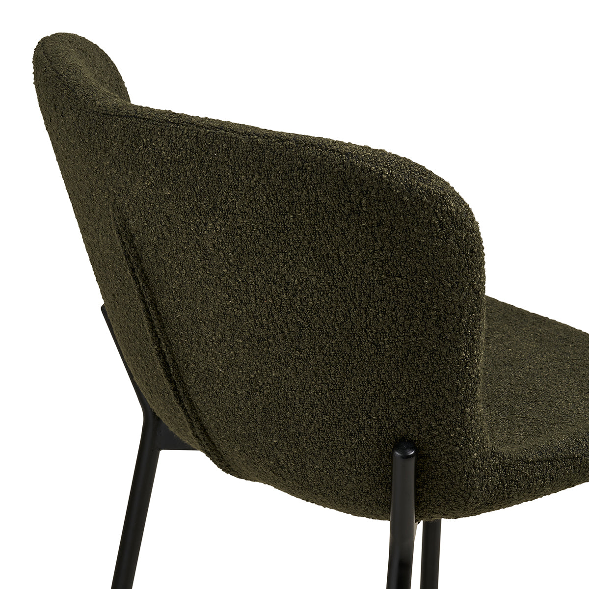 Maceda Boucle Counter Chair