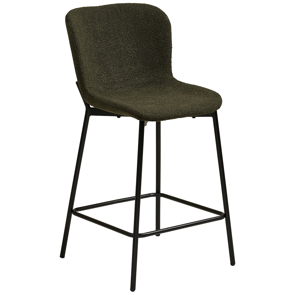 Maceda Boucle Counter Chair