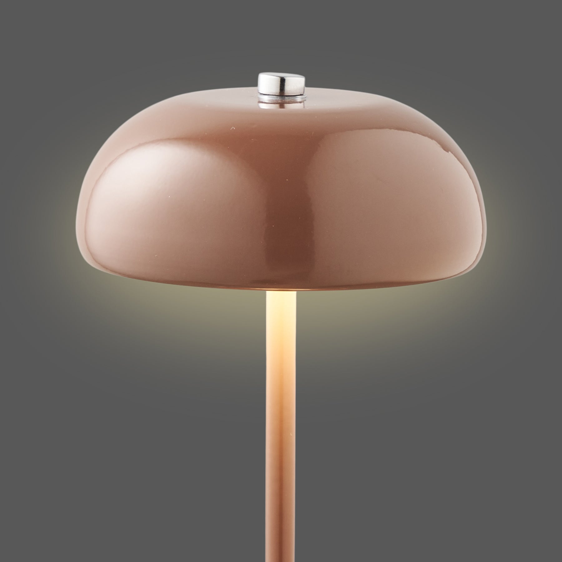Margate Brown Rechargeable Table Lamp