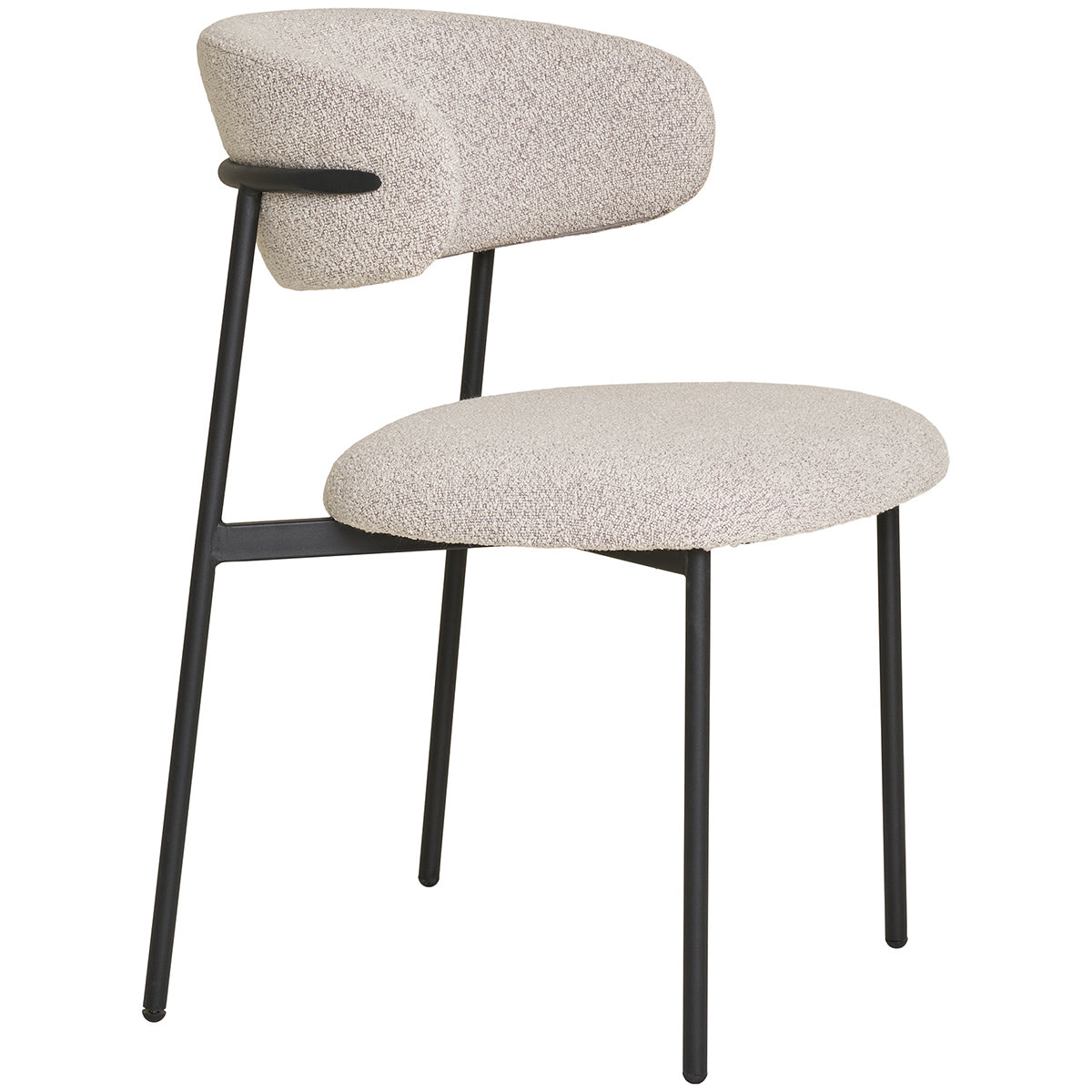 Mira Boucle Dining Chair (2/Set)