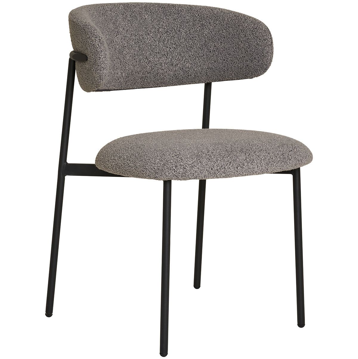 Mira Boucle Dining Chair (2/Set)