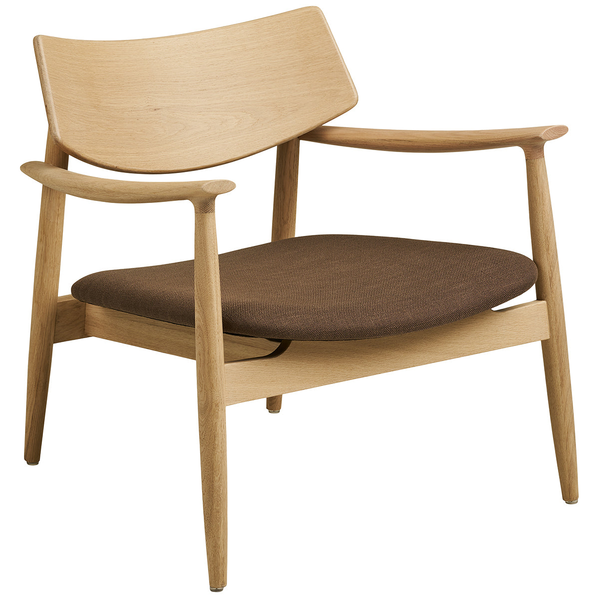 Olvera Oak Wood Lounge Chair