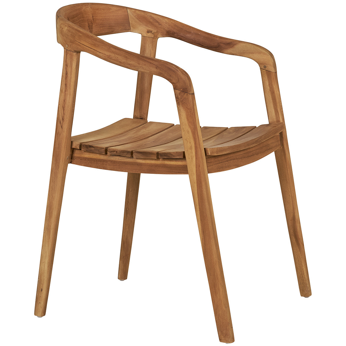 Otero Teak Wood Dining Chair