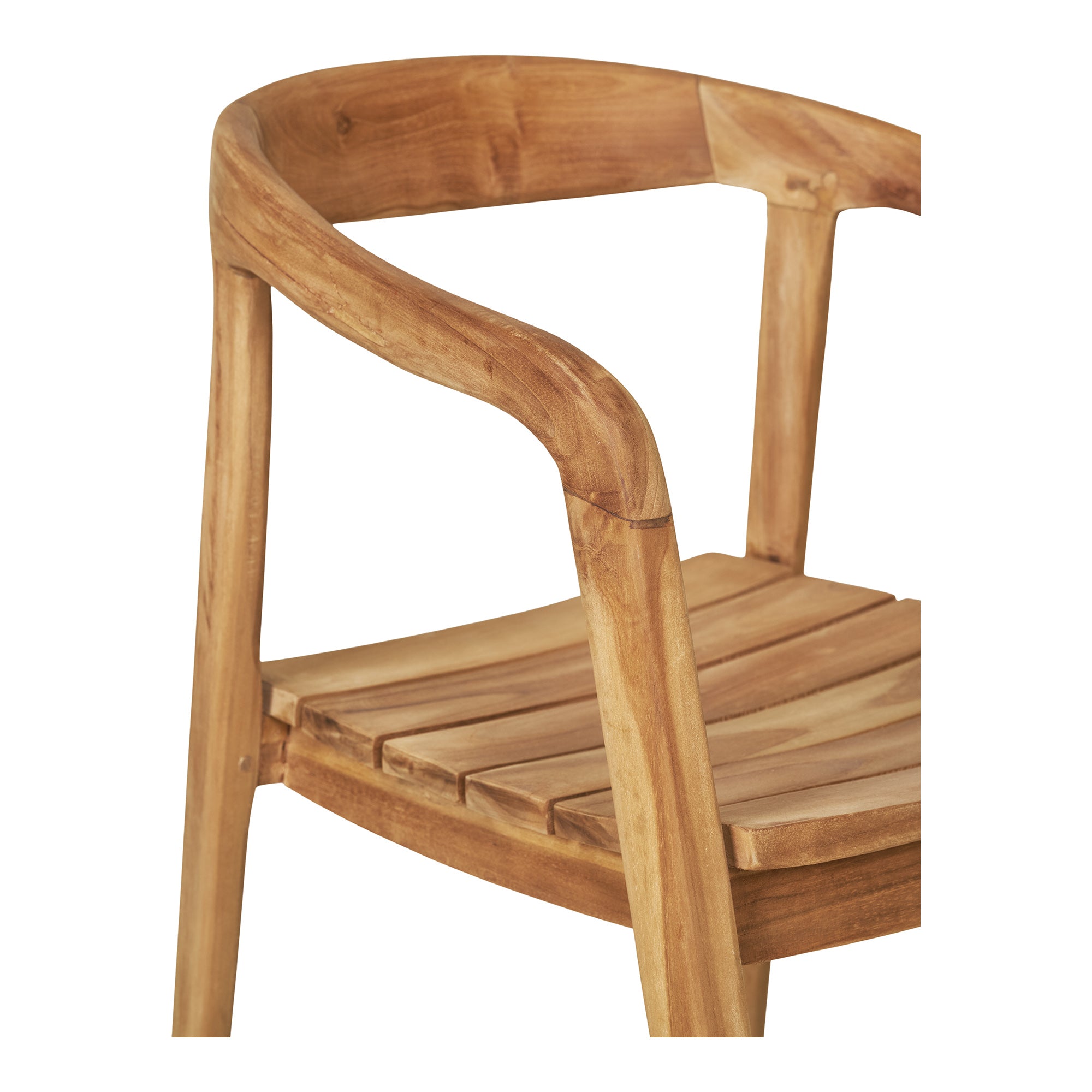 Otero Teak Wood Dining Chair