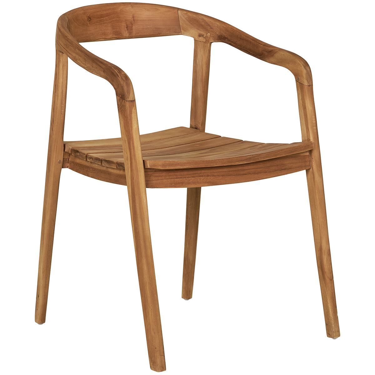 Otero Teak Wood Dining Chair