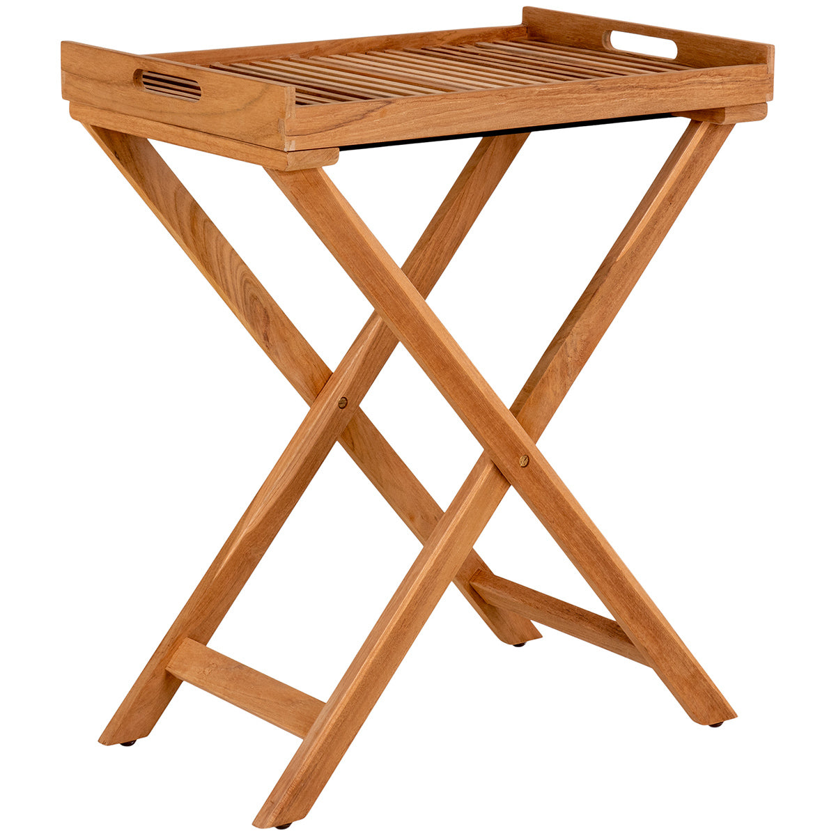 Ronda Teak Wood Tray Table