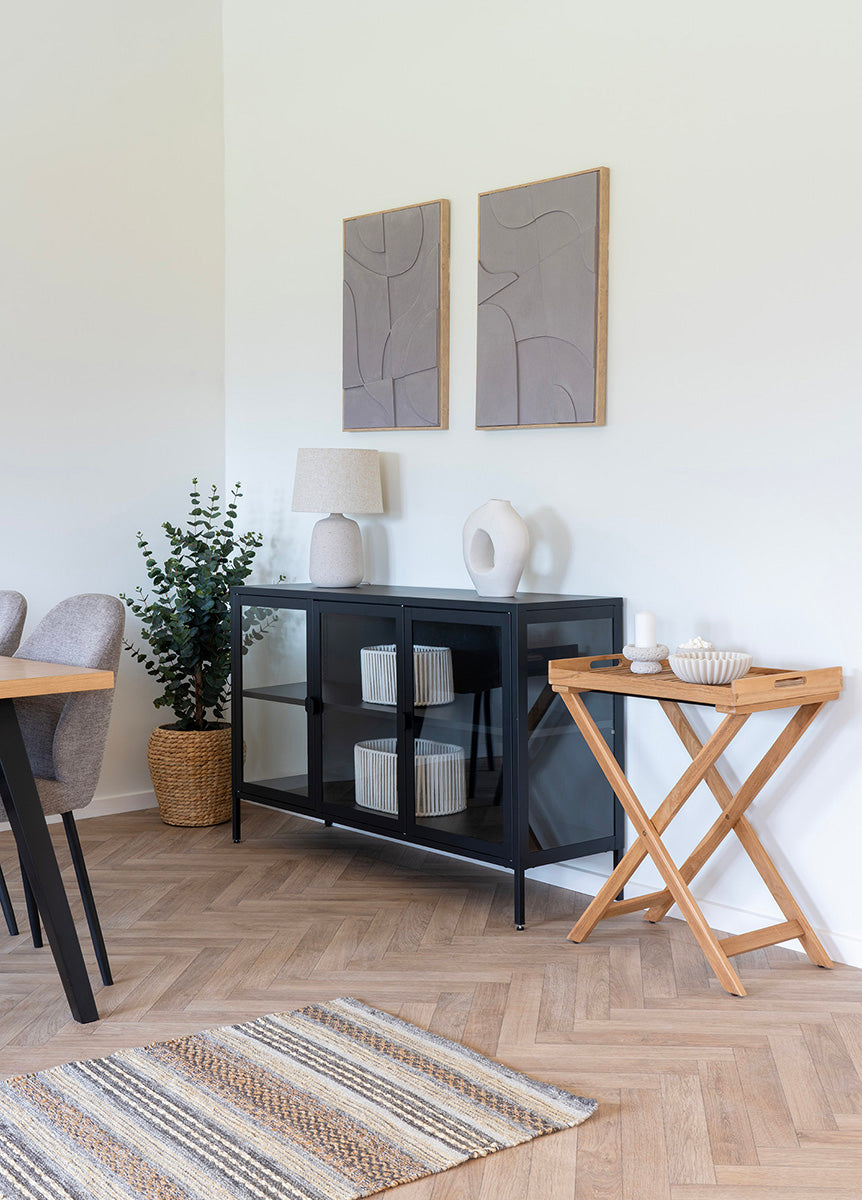 Ronda Teak Wood Tray Table