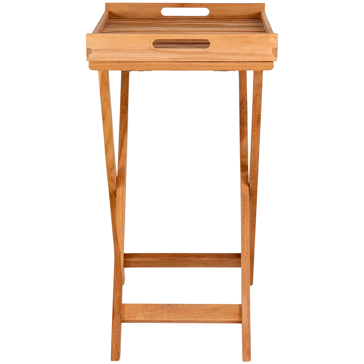 Ronda Teak Wood Tray Table