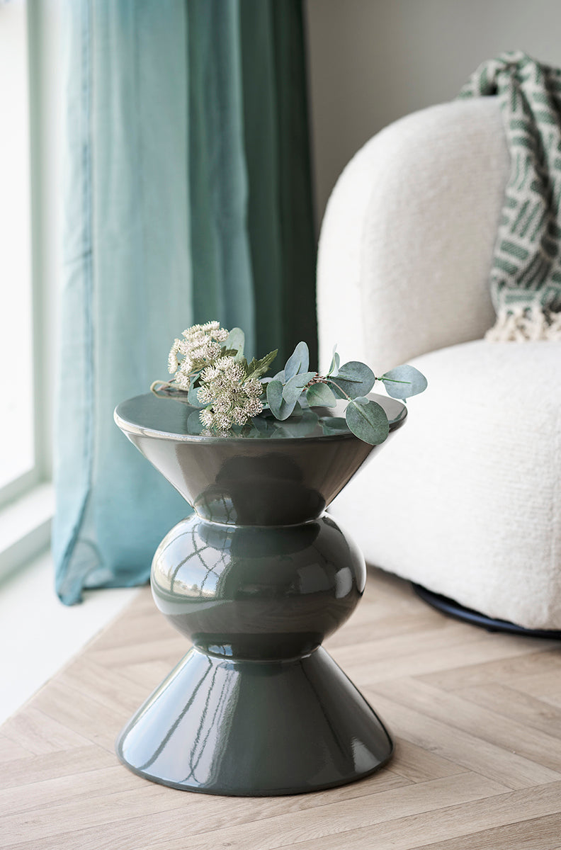 Rosolina Green Side Table