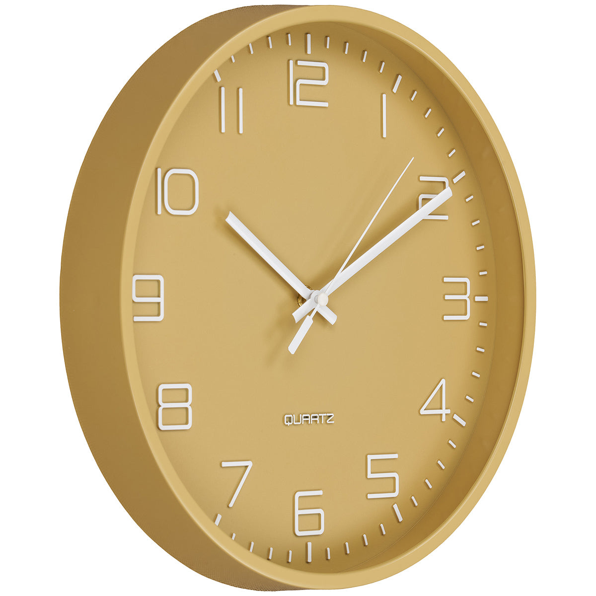 Rosolini Ochre Wall Clock