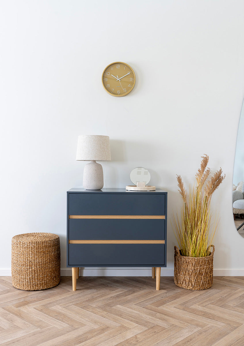 Rosolini Ochre Wall Clock