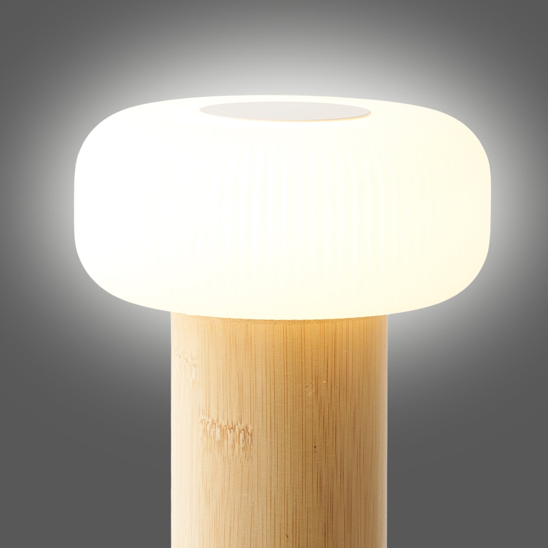 Stafford Bamboo Rechargeable Table Lamp