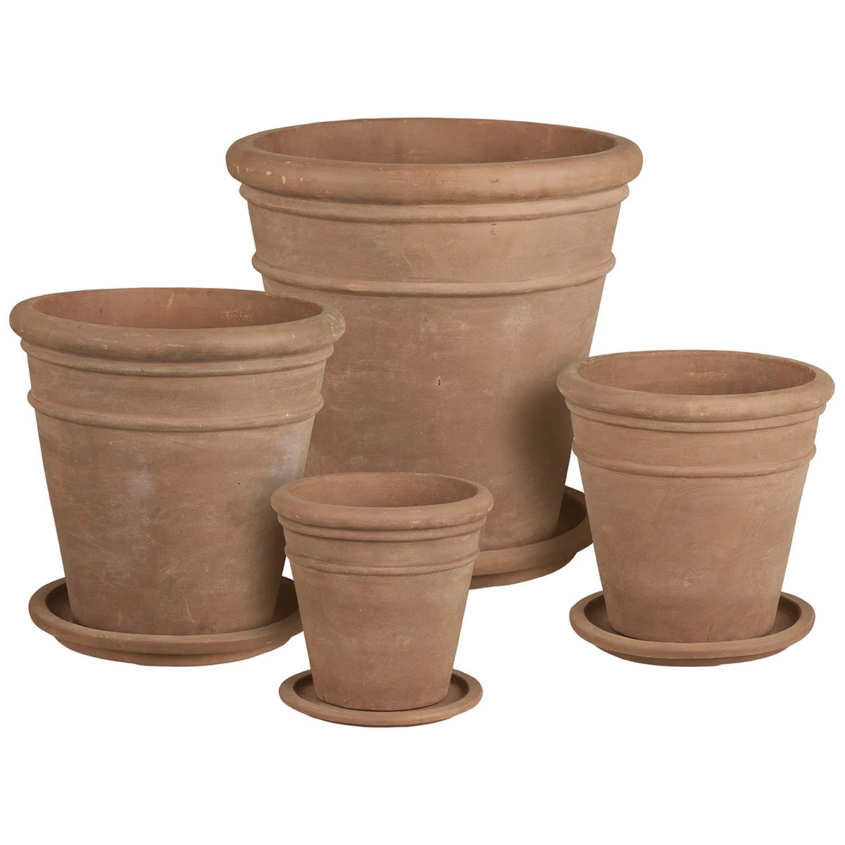 Stockport Brown Pots (4/Set)