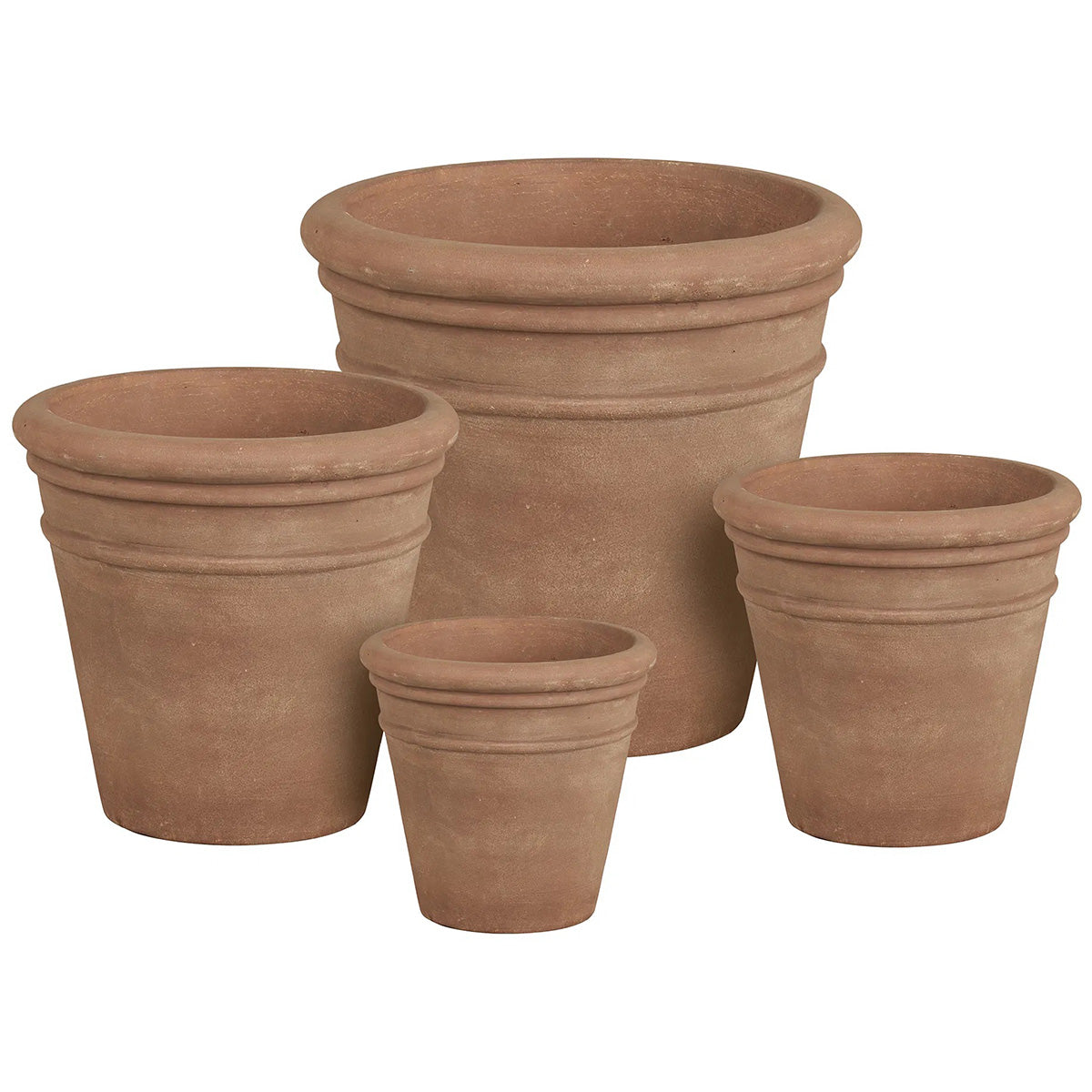 Stockport Brown Pots (4/Set)