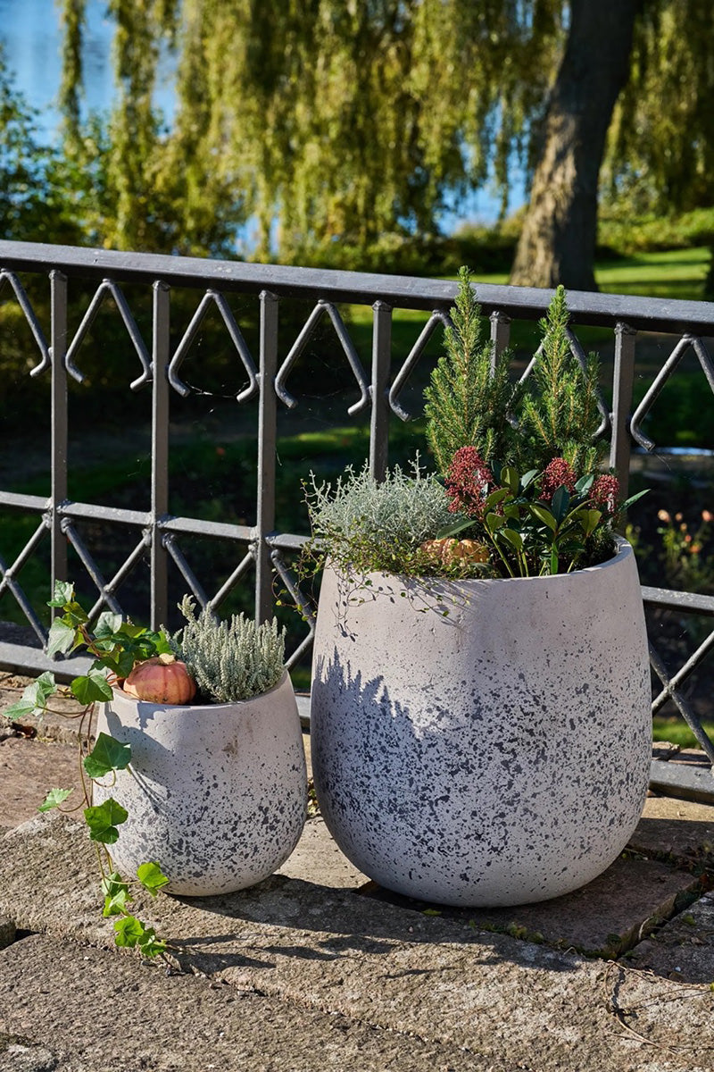 Sutton Grey Planter (2/Set)