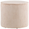 Taupo Beige Corduroy Pouf