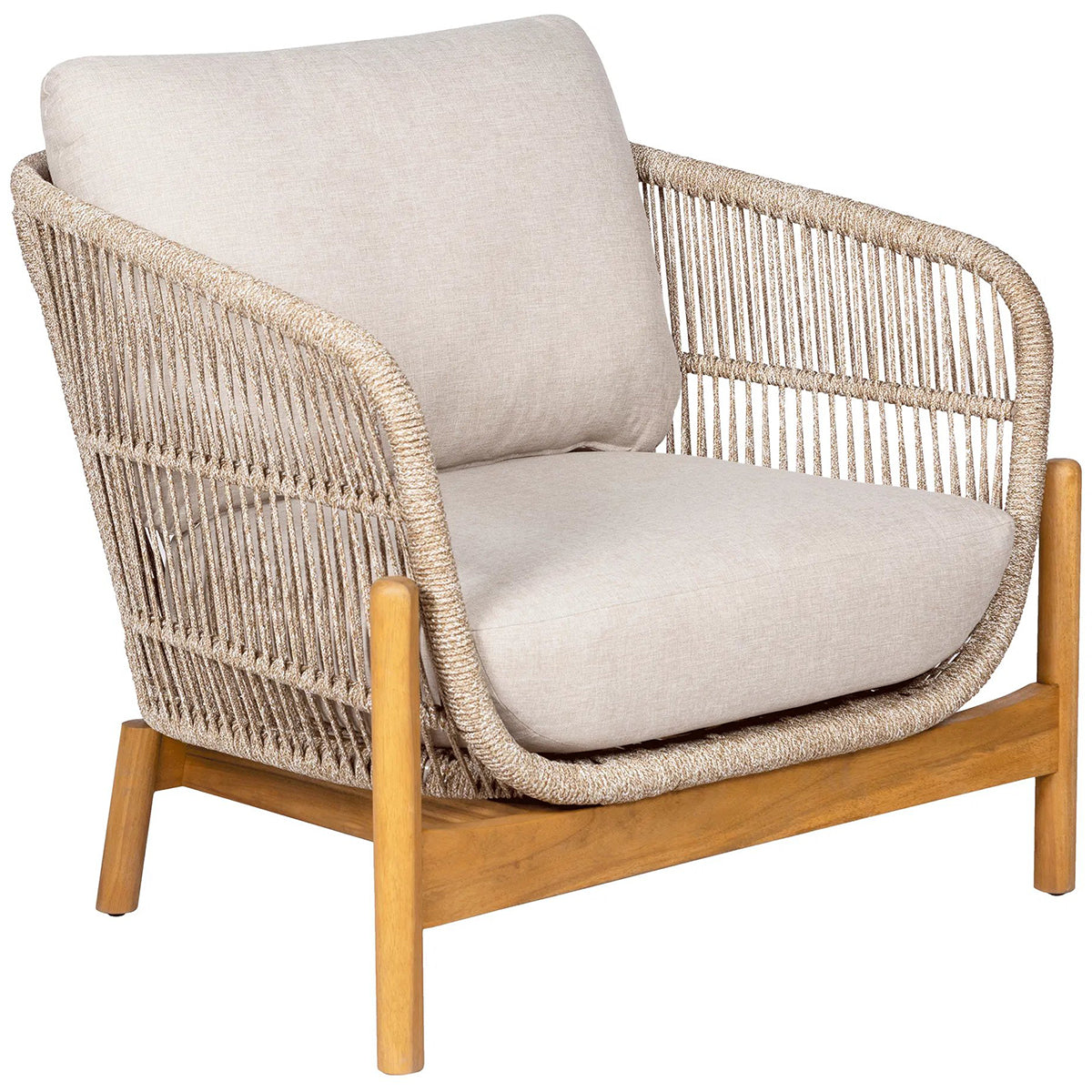 Terracina Acacia Wood Lounge Chair