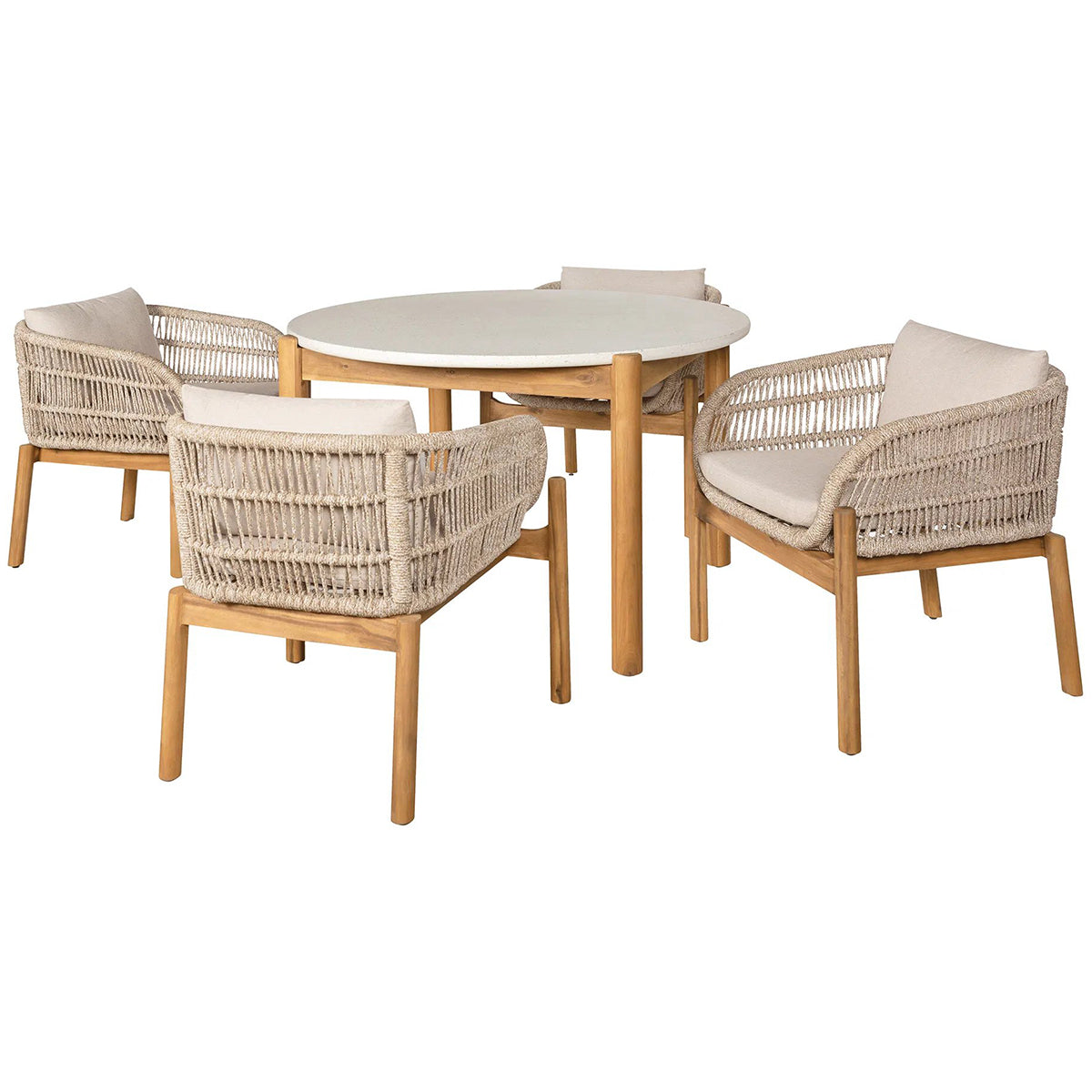 Terracina Acacia Wood Set