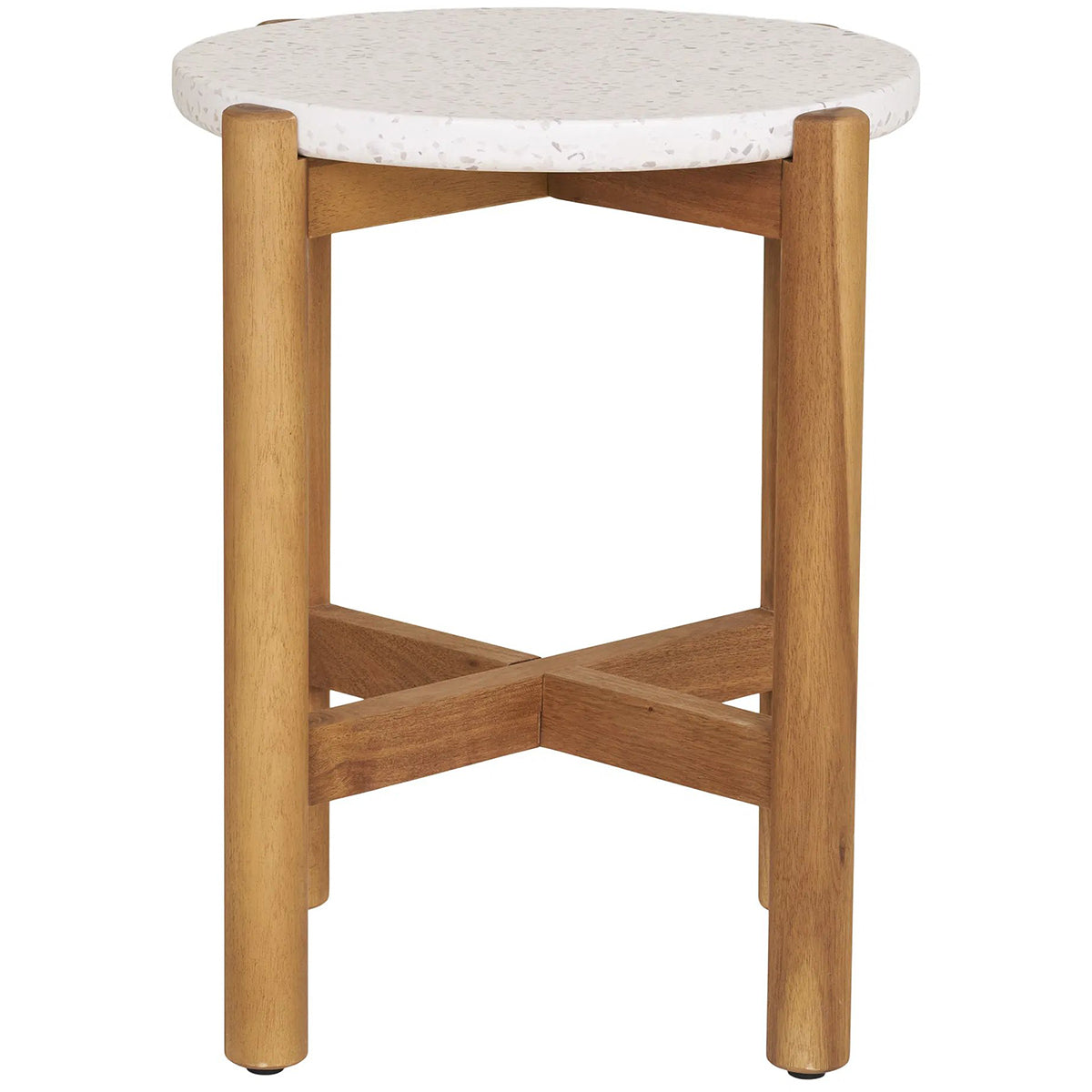 Terracina Acacia Wood Side Table