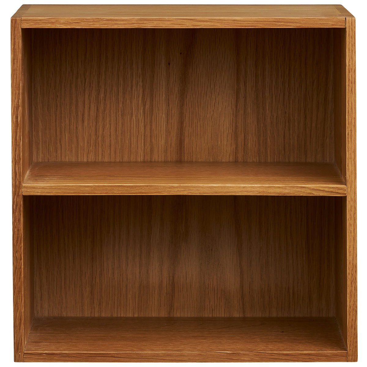 Townsville Oak Wood Wall Shelf with Vertical Rooms