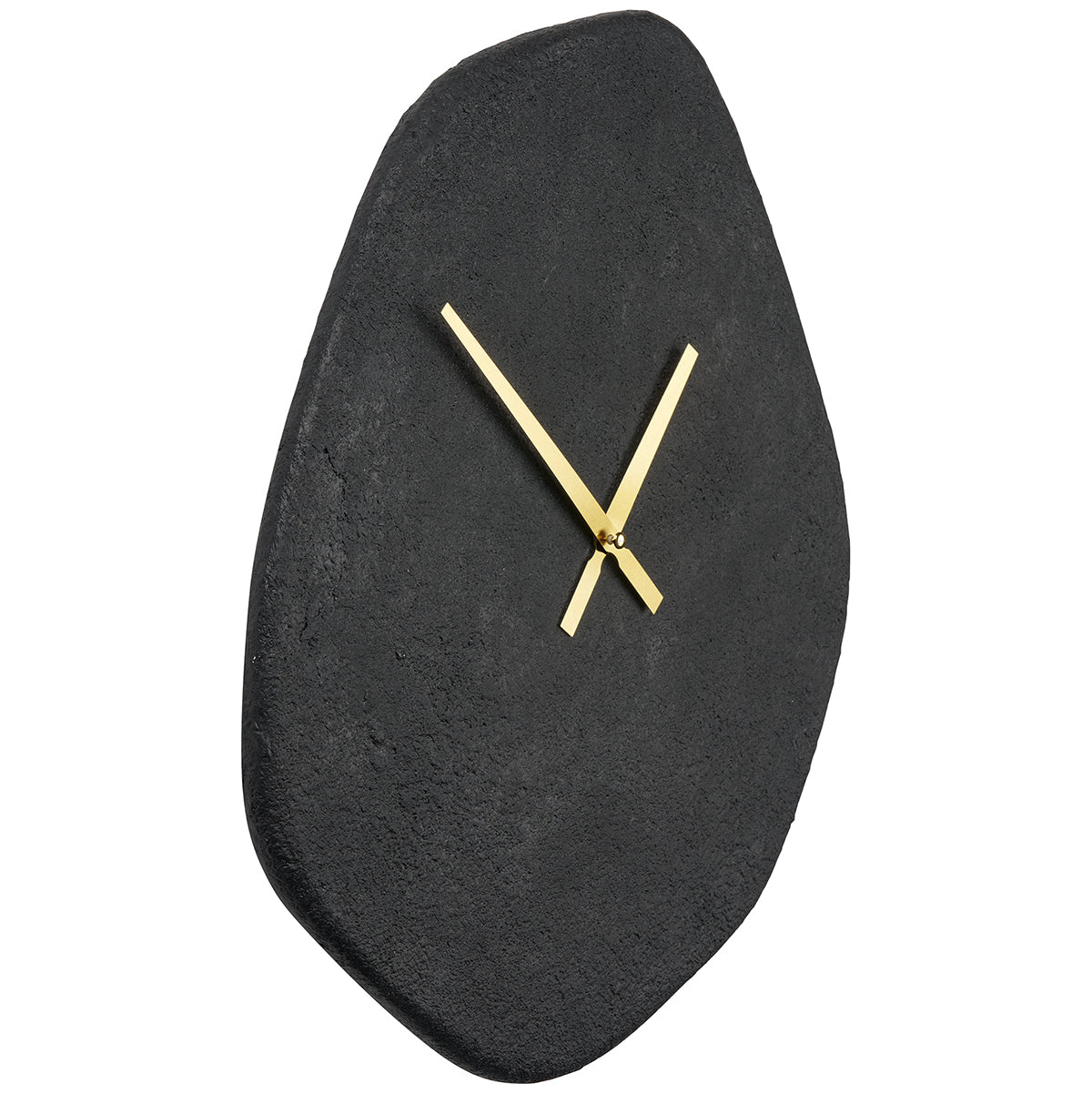 Vienna Black Organic Form Wall Clock