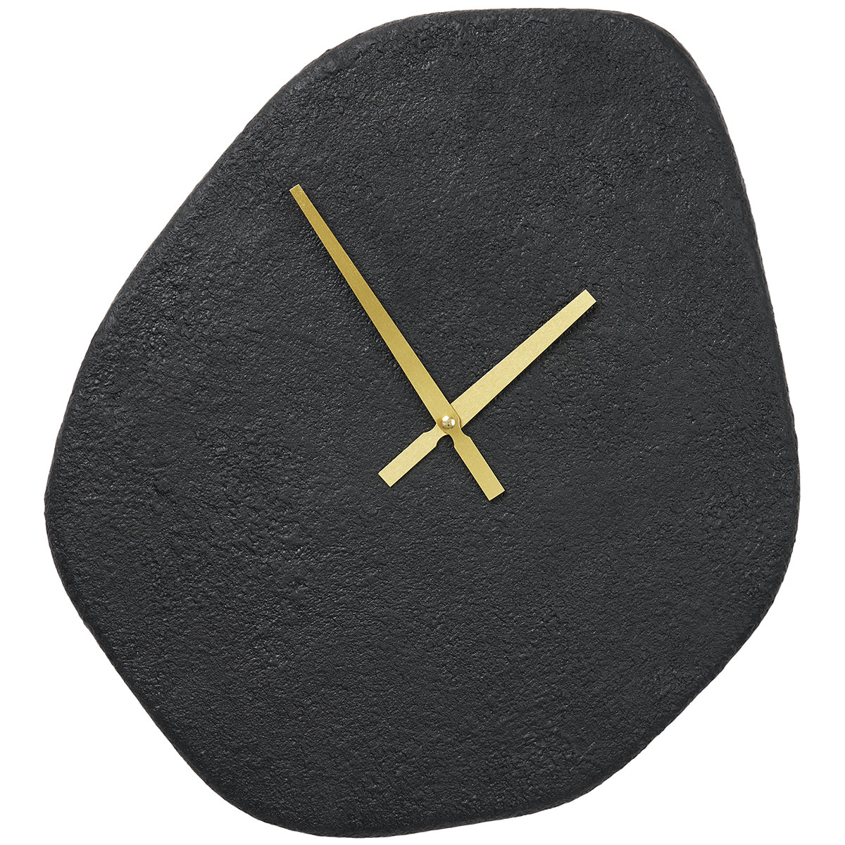 Vienna Black Organic Form Wall Clock