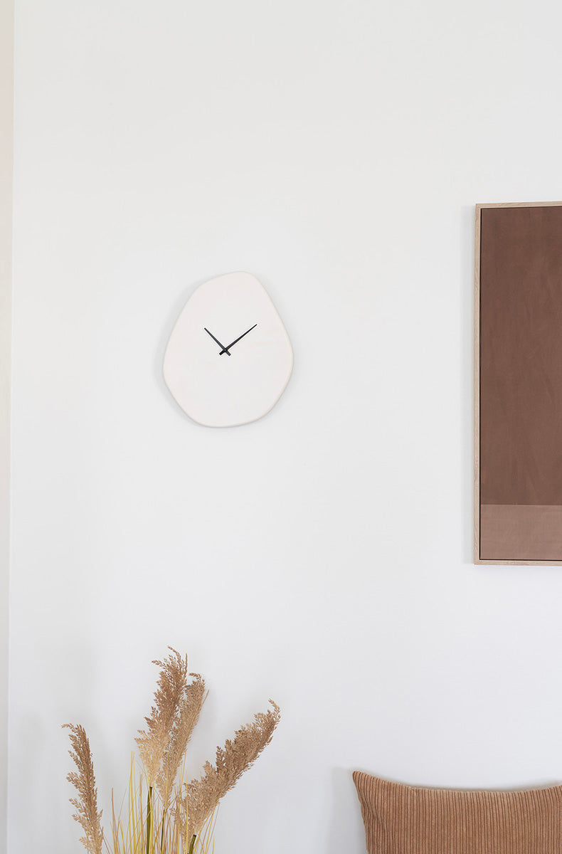 Vienna Off White Wall Clock